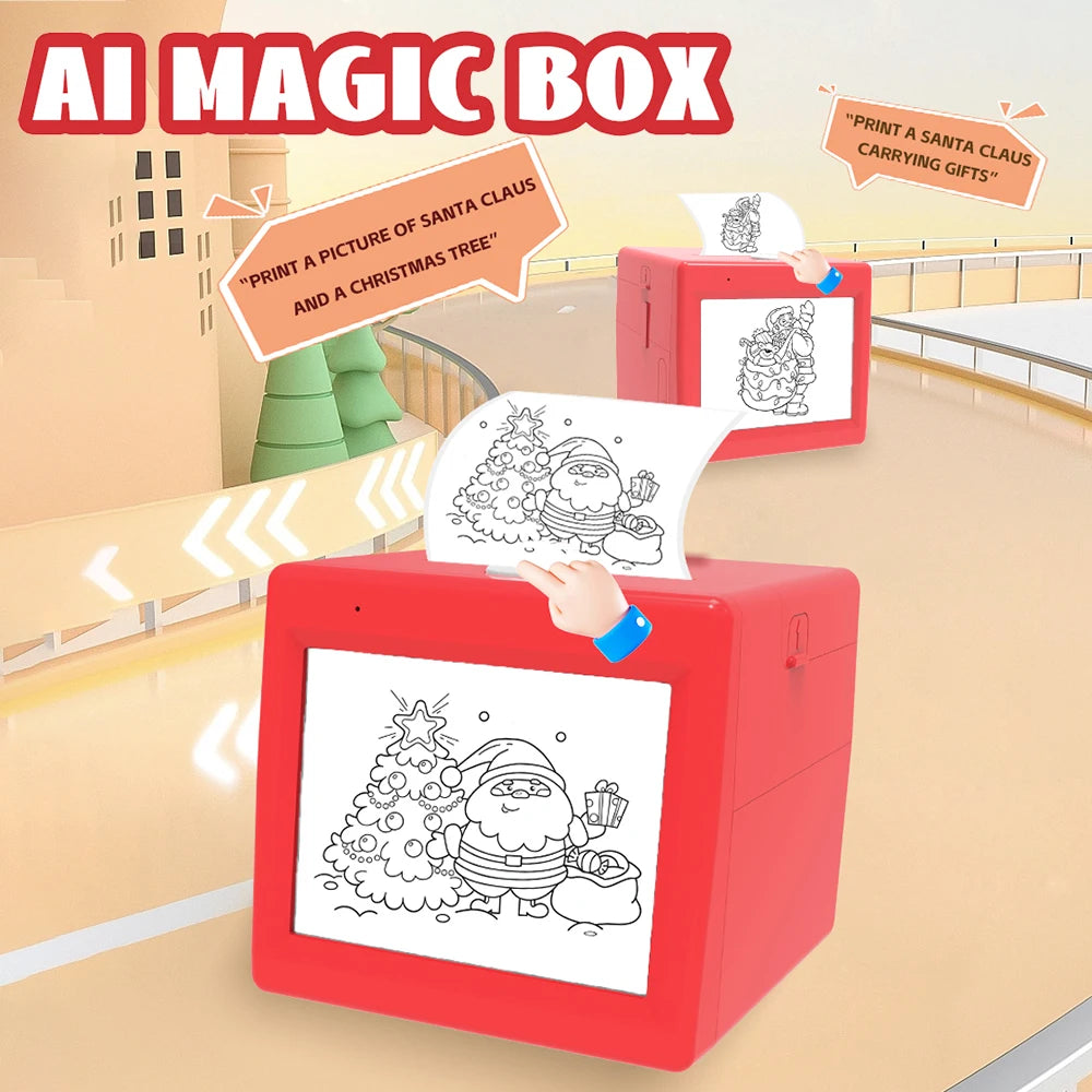Cubito Mágico impresora de IA para niños