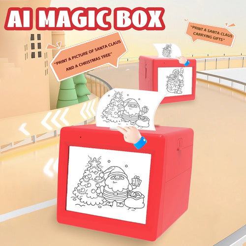 Cubito Mágico impresora de IA para niños