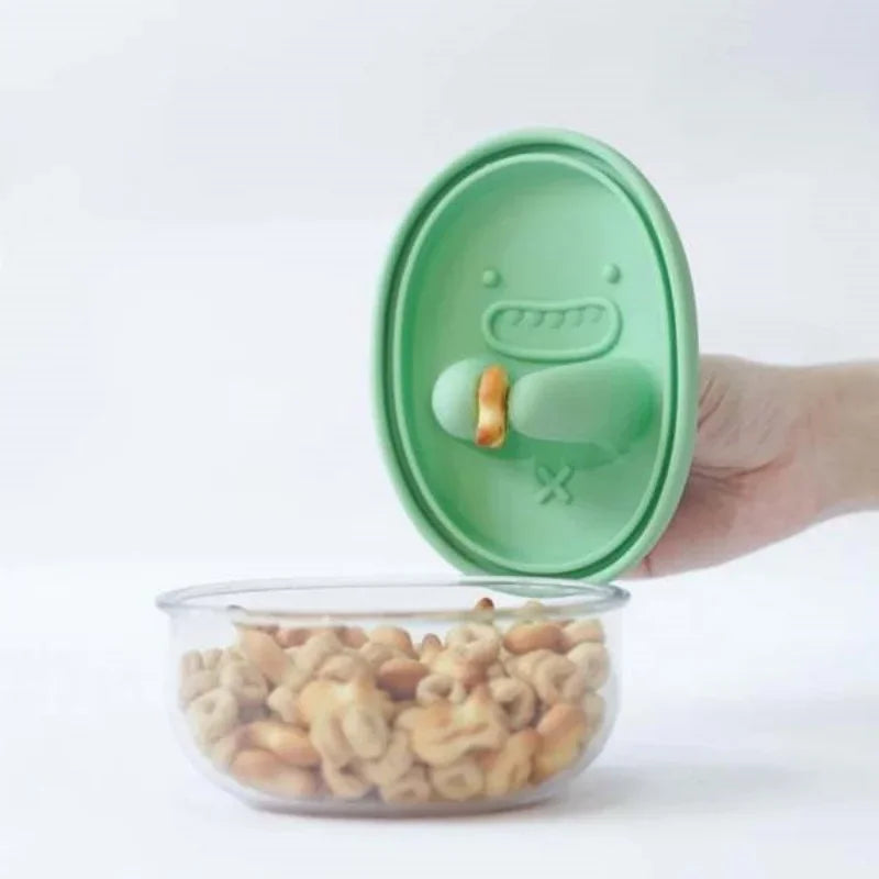 Tapa de silicona que se usa como guante